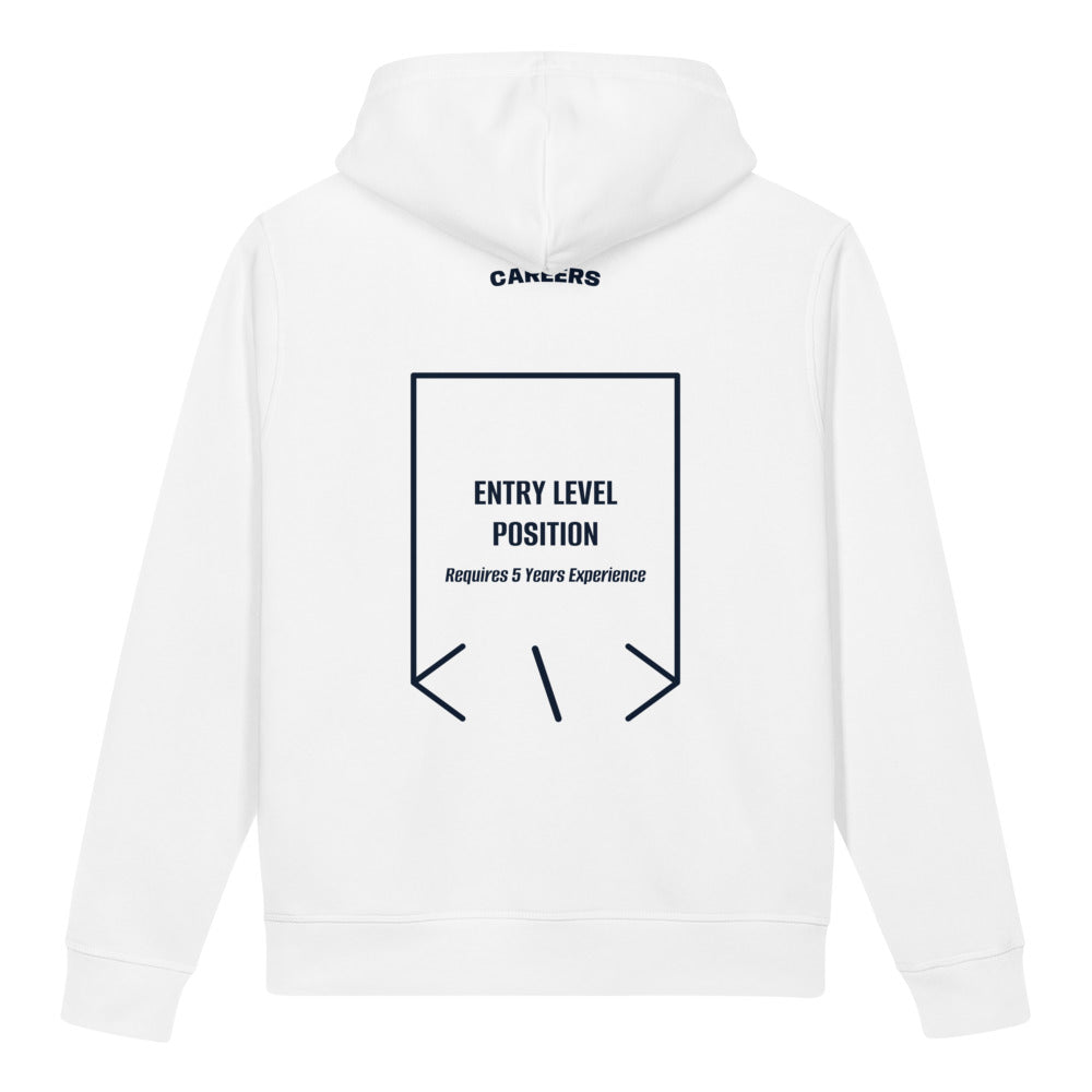 Entry Level Position — White French Navy back mockup