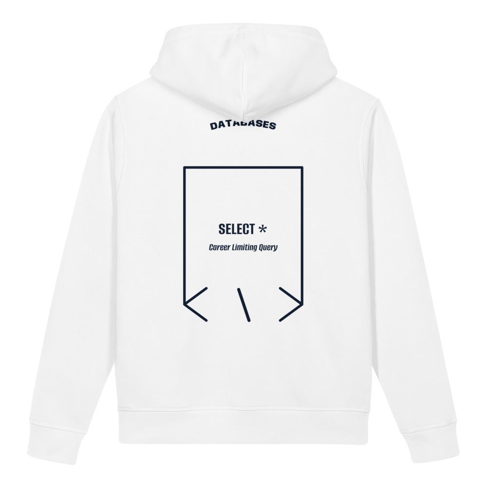 SELECT * — White French Navy back mockup