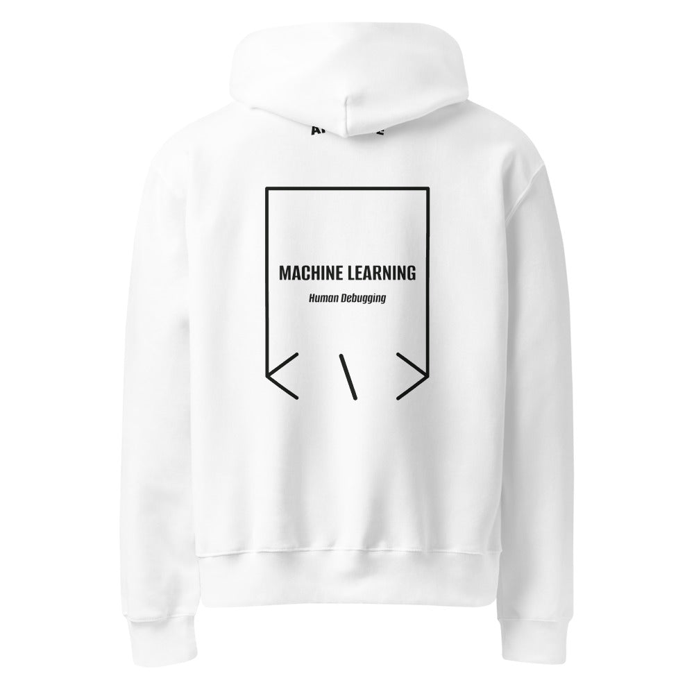 Machine Learning — White Vintage Black back mockup