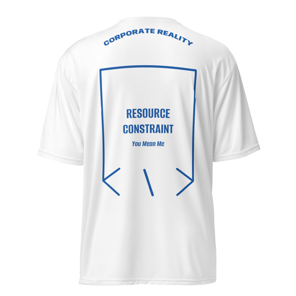 Resource Constraint — White Royal back mockup