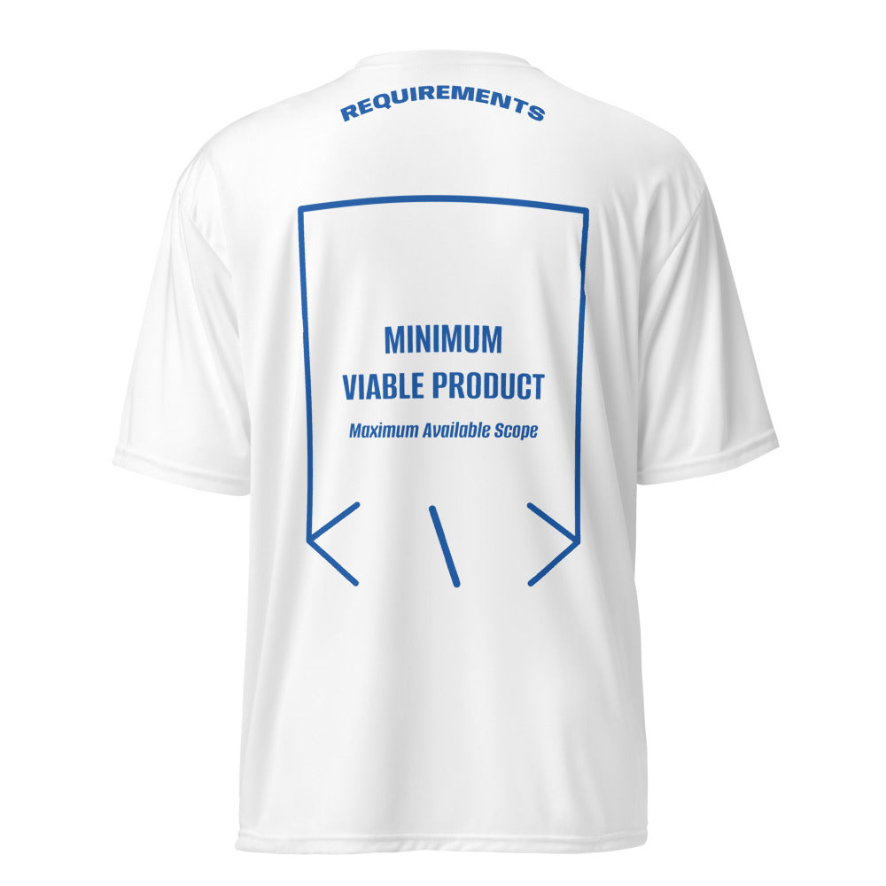 Minimum Viable Product — White Royal back mockup