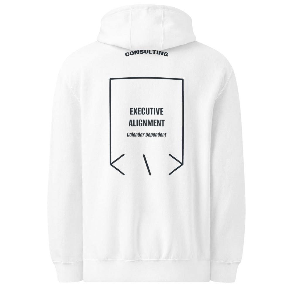 Executive Alignment — White Navy back mockup