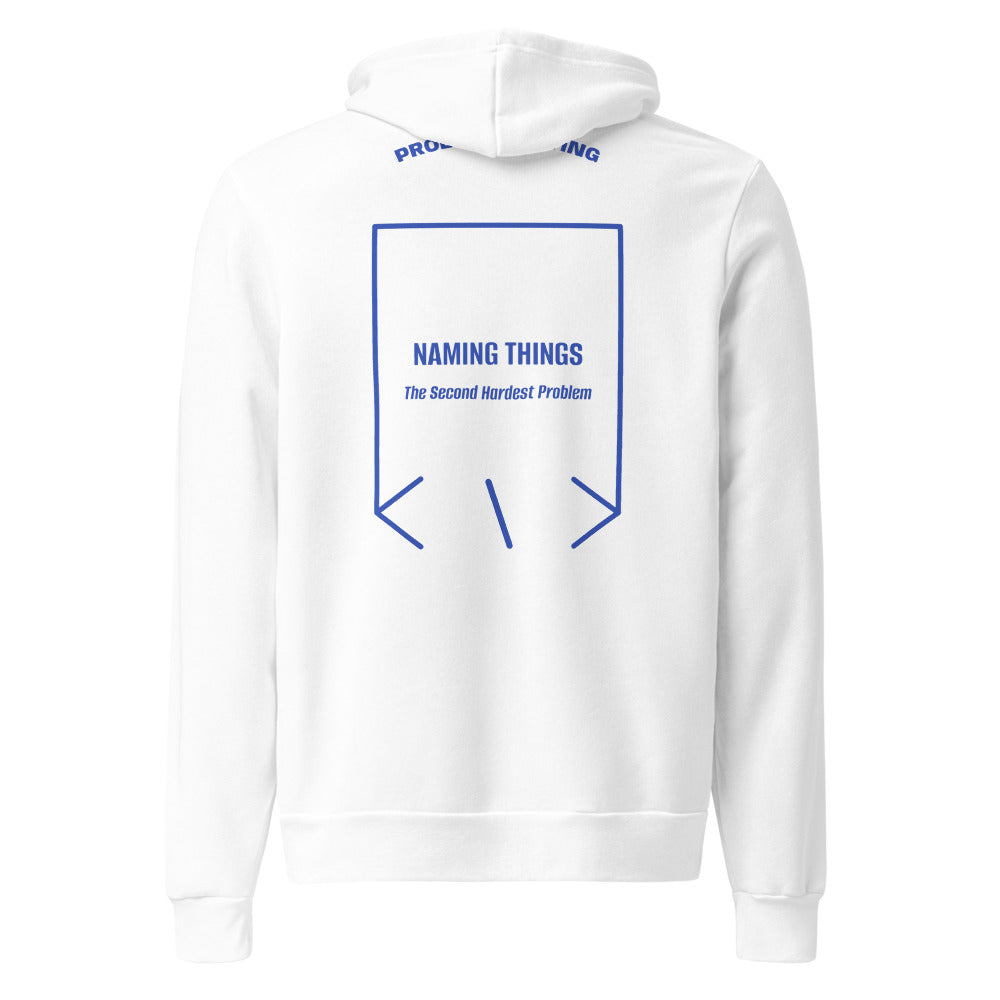 Naming Things — White True Royal back mockup