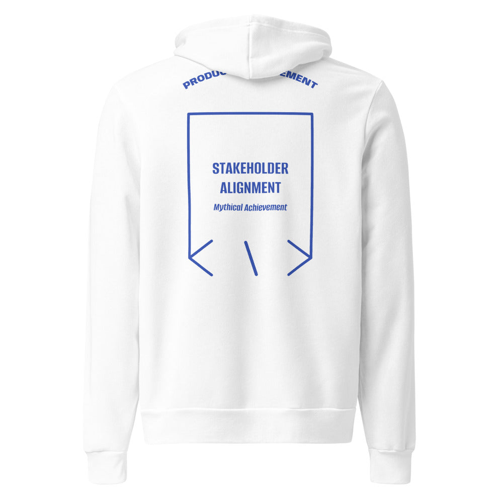 Stakeholder Alignment — White True Royal back mockup