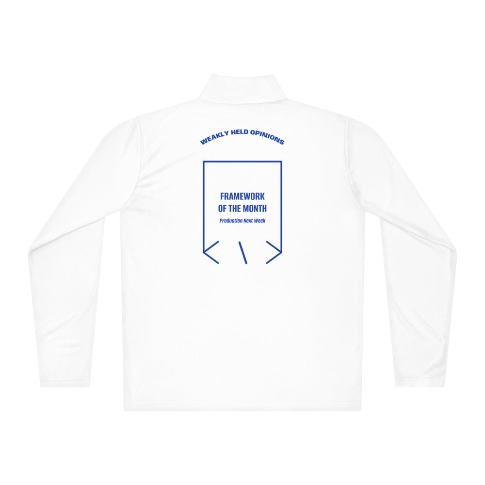 Framework Of The Month — White True Royal back mockup