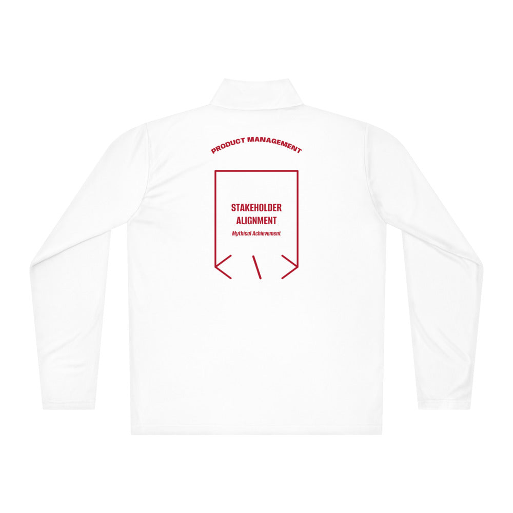 Stakeholder Alignment — White True Red back mockup