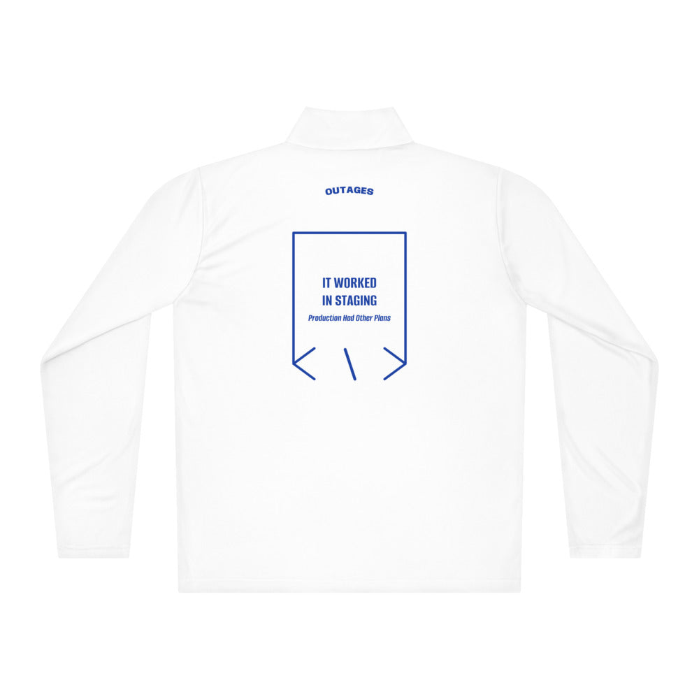 It Worked In Staging — White True Royal back mockup