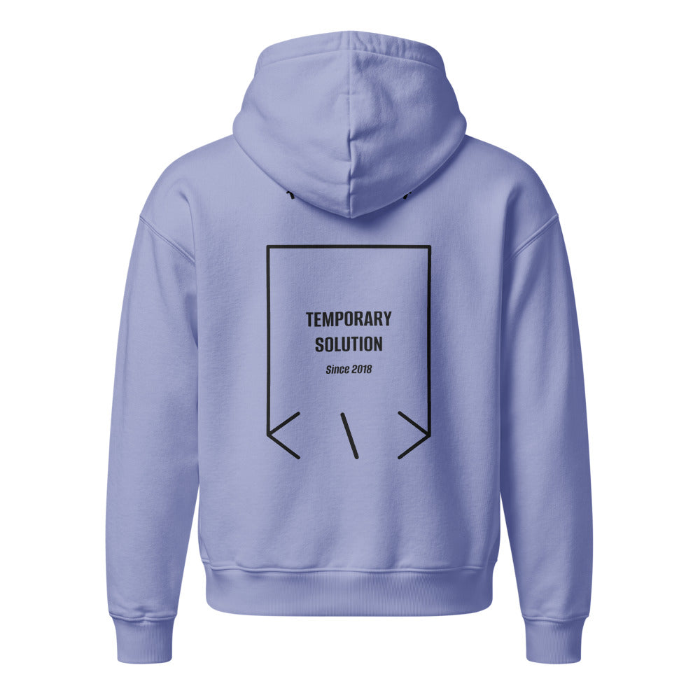 Temporary Solution — Violet Black back mockup