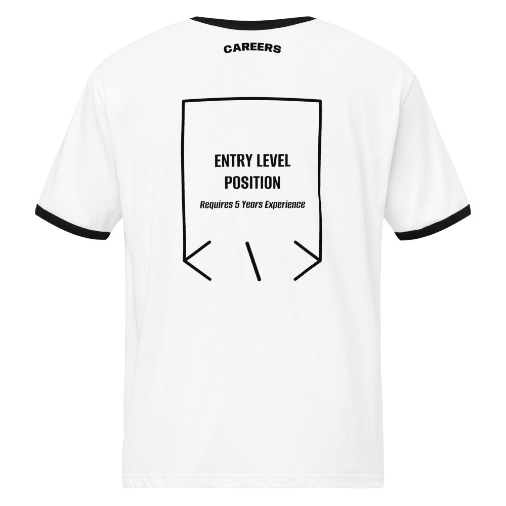 Entry Level Position — White / Black Black back mockup