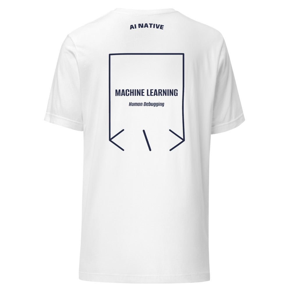 Machine Learning — White Navy back mockup