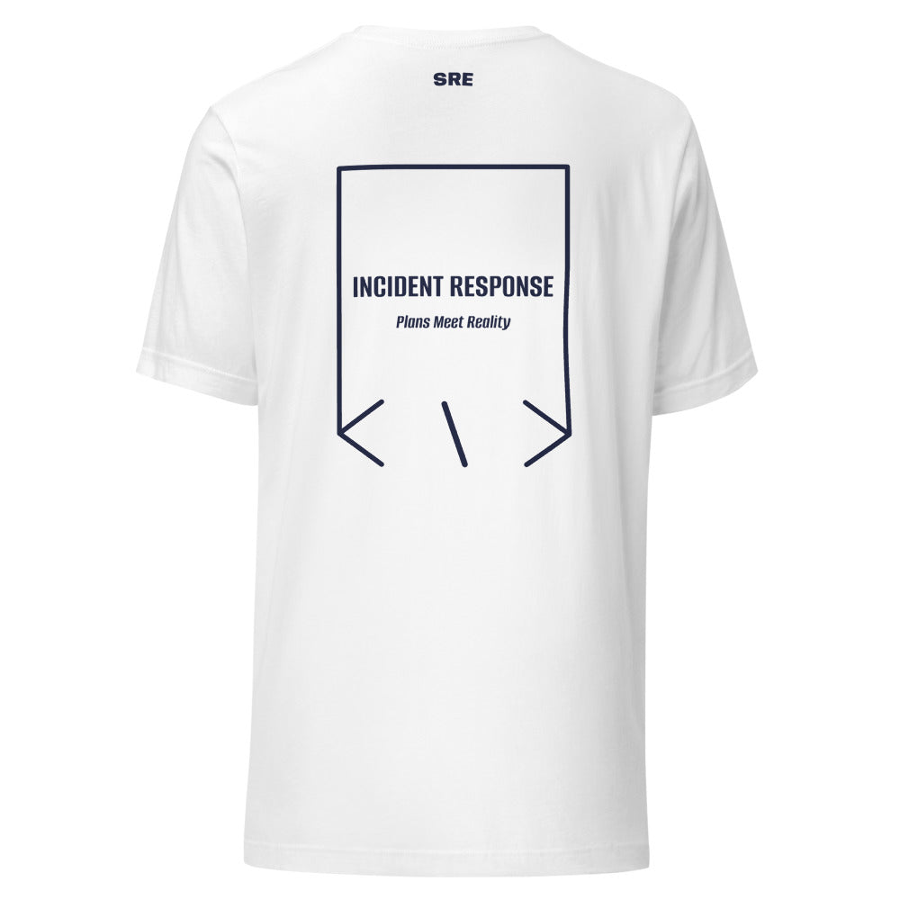 Incident Response — White Navy back mockup