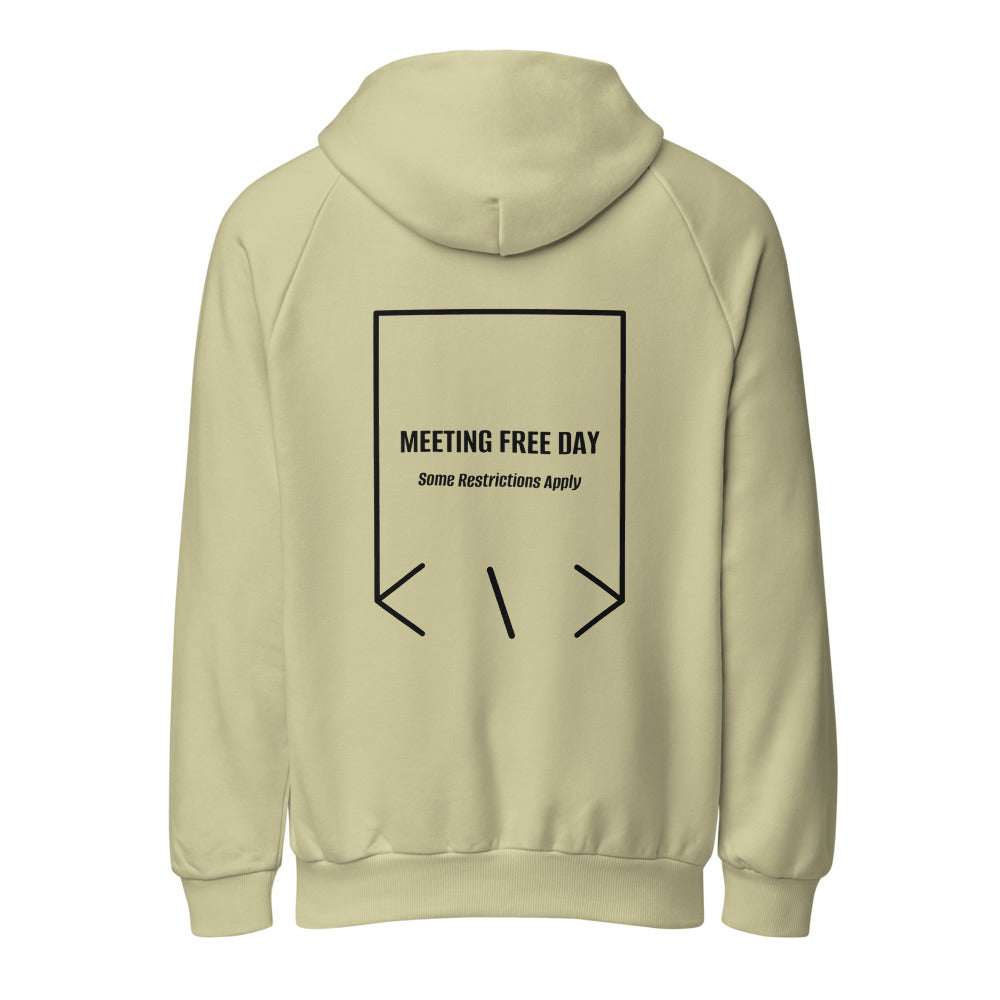 Meeting Free Day — Moss Gray Black back mockup