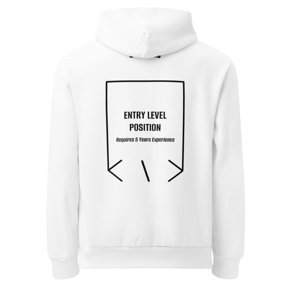 Entry Level Position — White Black back mockup