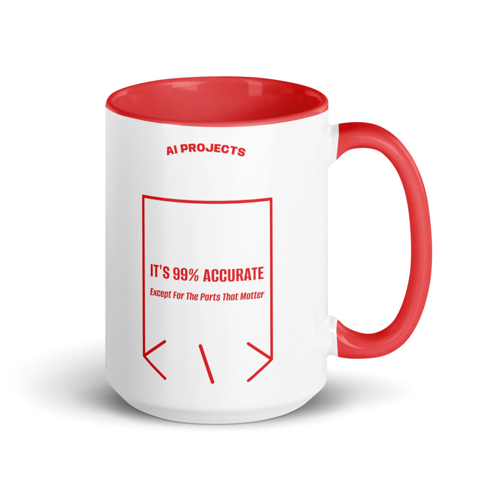 It's 99% Accurate — Red Red back mockup (15 oz)
