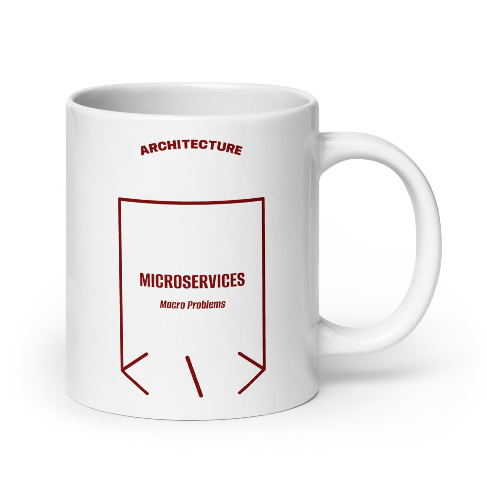 Microservices — White Maroon back mockup (20 oz)