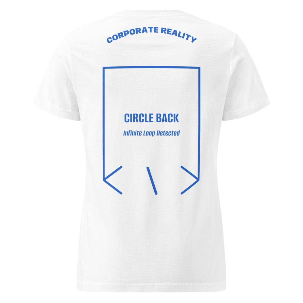 Circle Back — White Royal back mockup