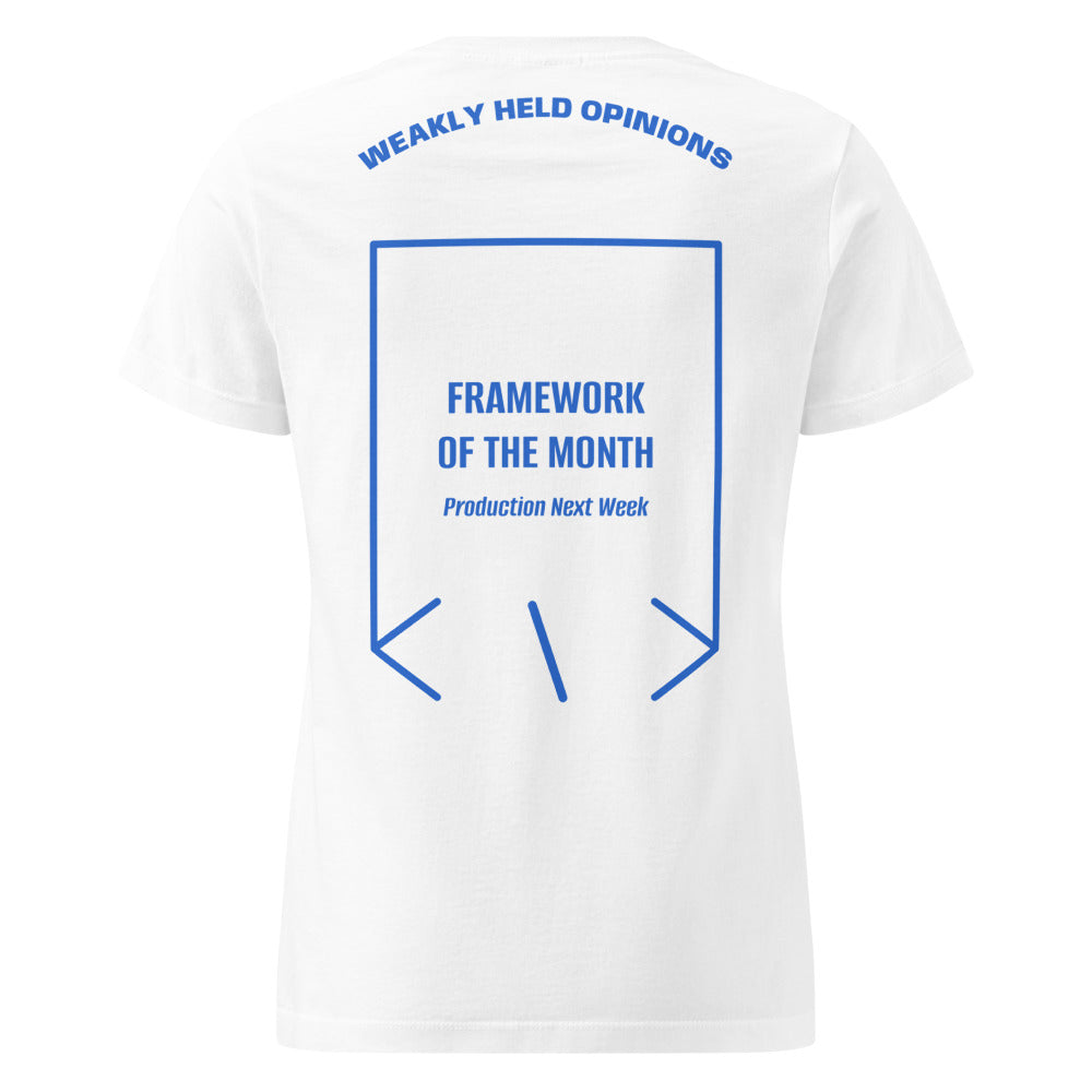 Framework Of The Month — White Royal back mockup