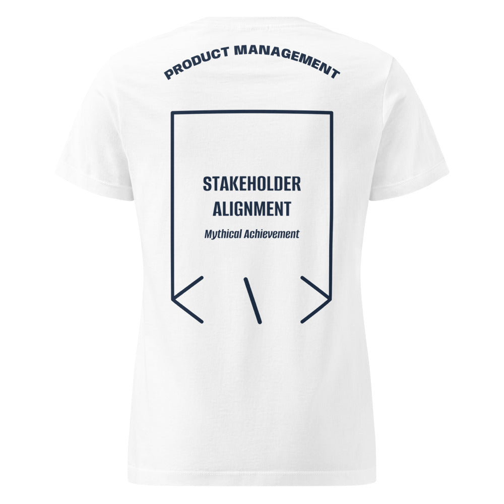 Stakeholder Alignment — White Navy back mockup