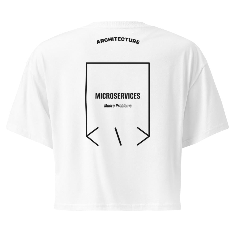 Microservices — White Black back mockup