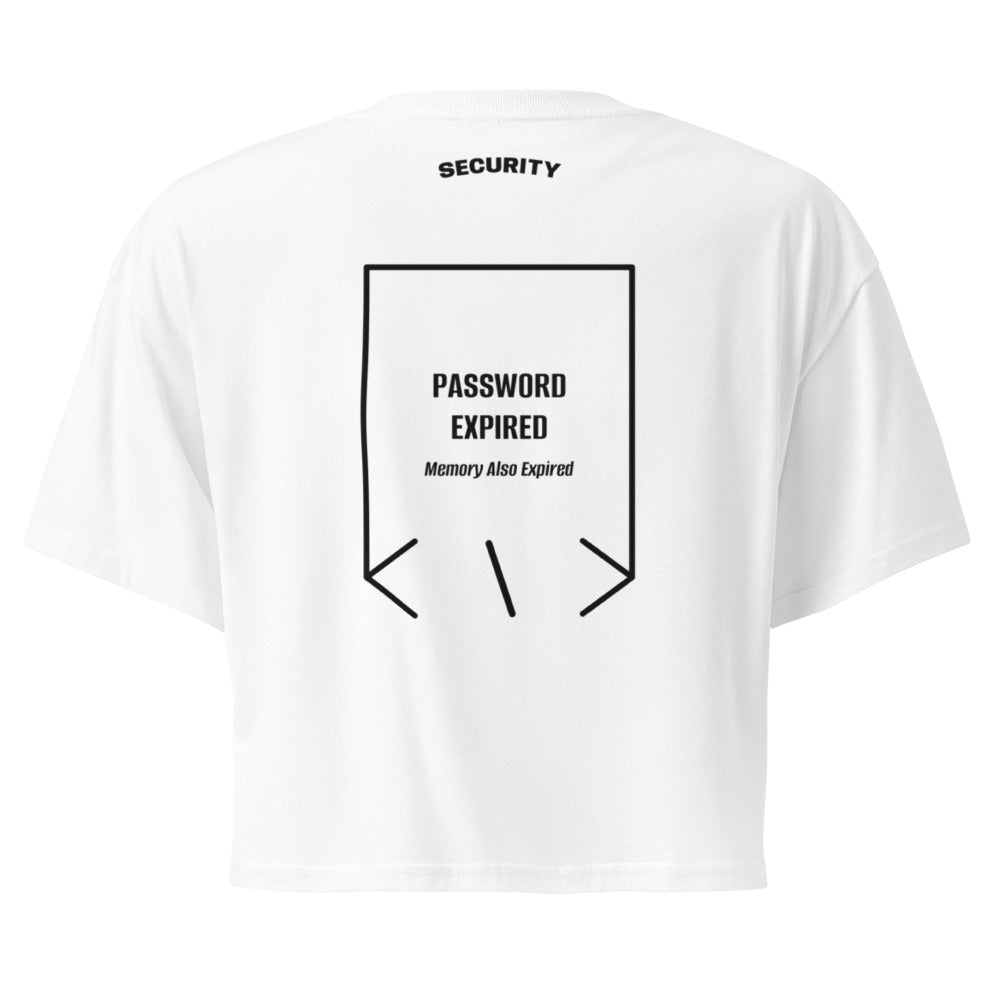 Password Expired — White Black back mockup