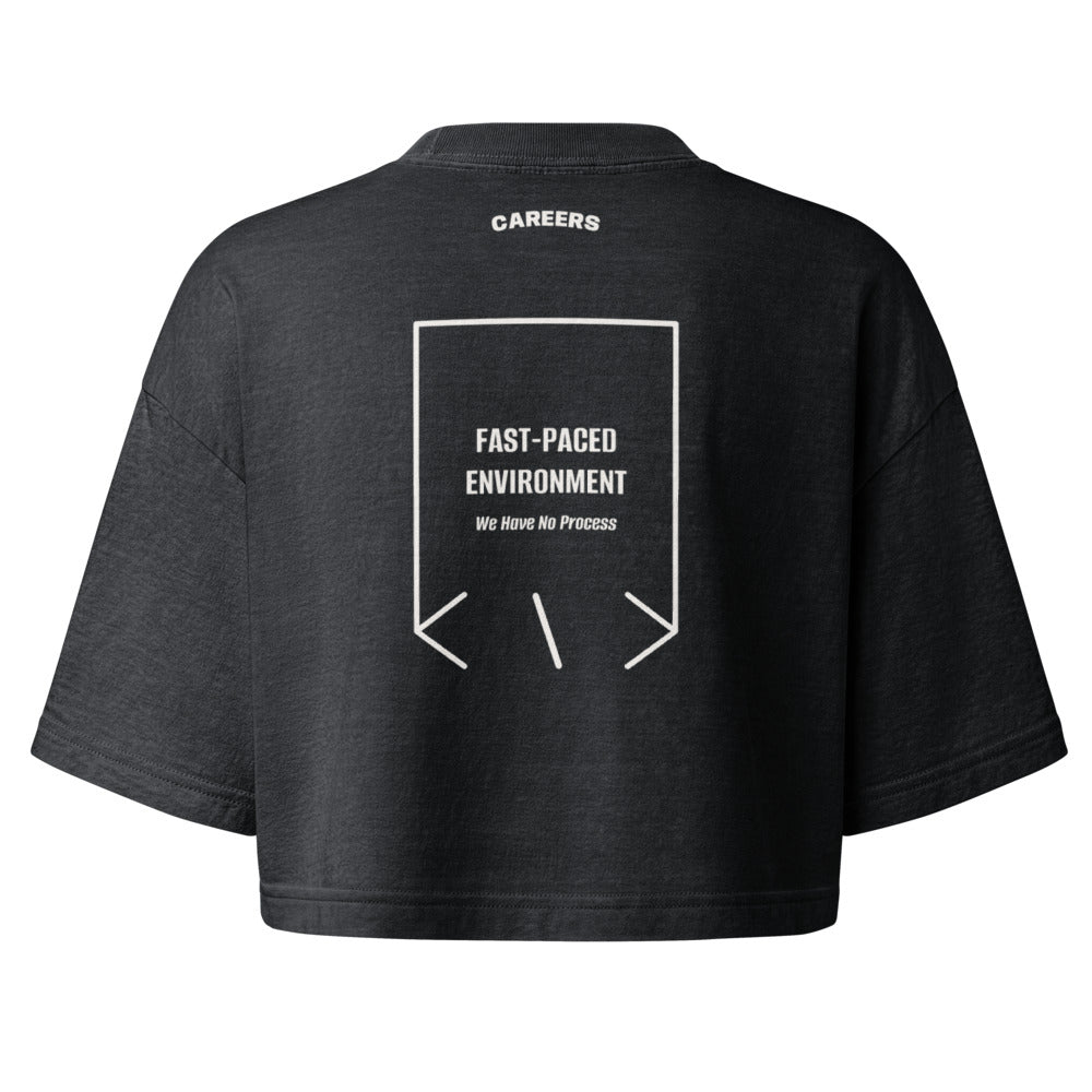 Fast-Paced Environment — Washed Black Vintage White back mockup