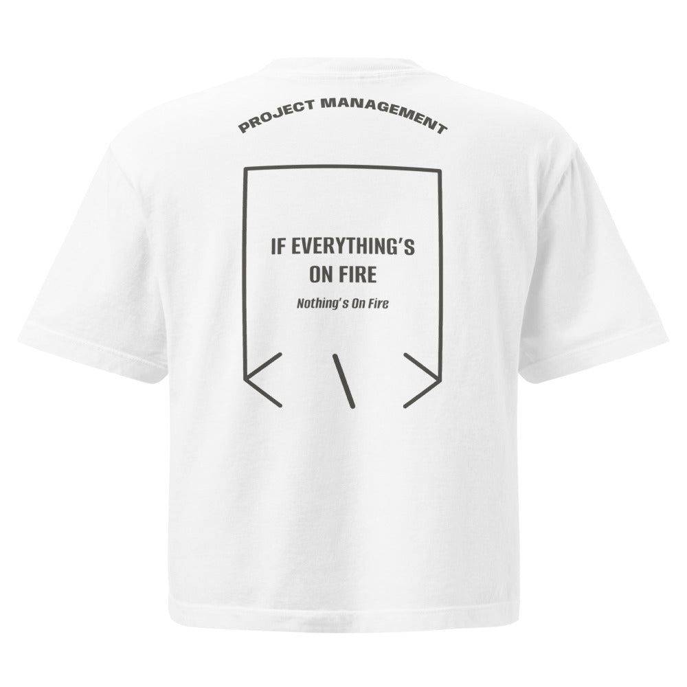 If Everything’s On Fire — White Pepper back mockup