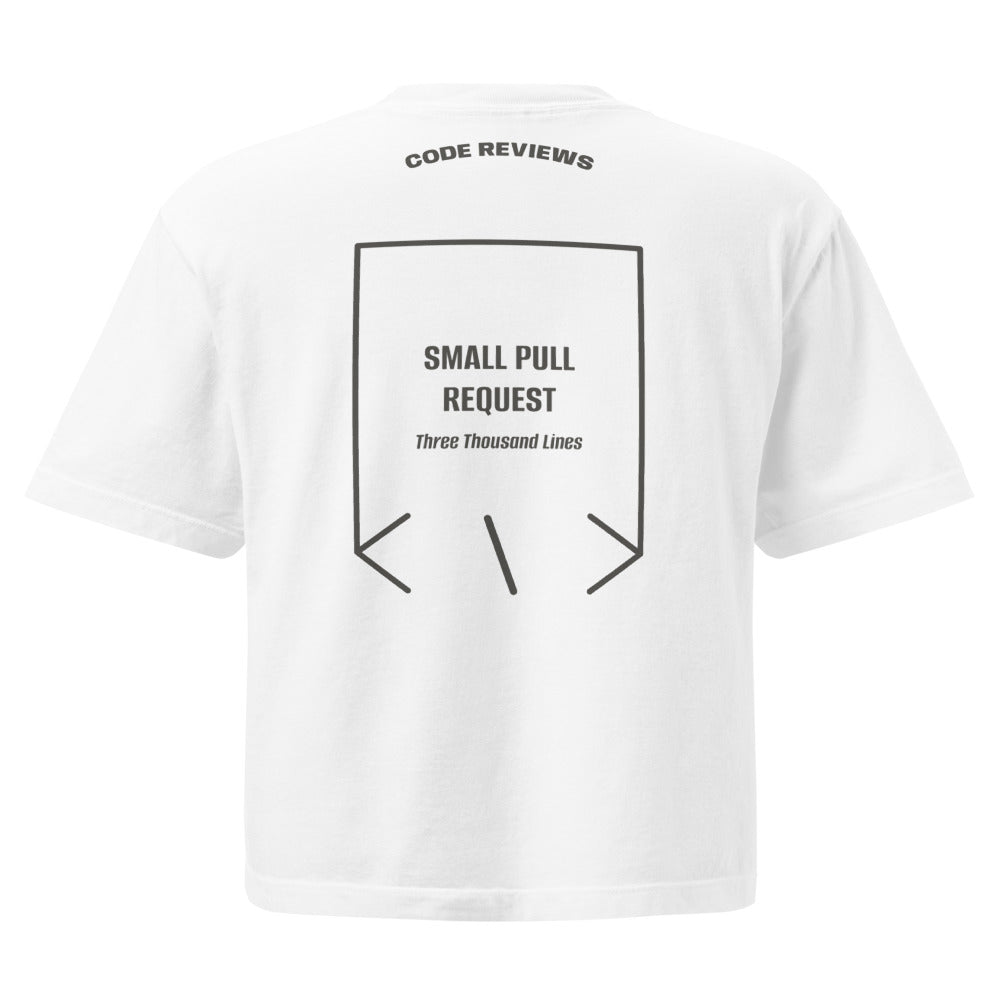 Small Pull Request — White Pepper back mockup