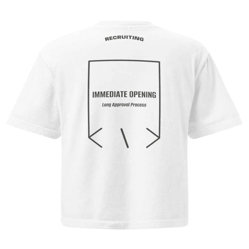 Immediate Opening — White Pepper back mockup
