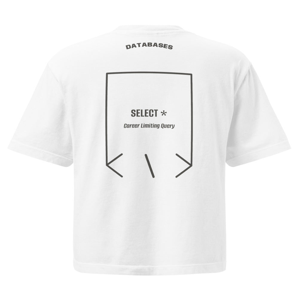 SELECT * — White Pepper back mockup