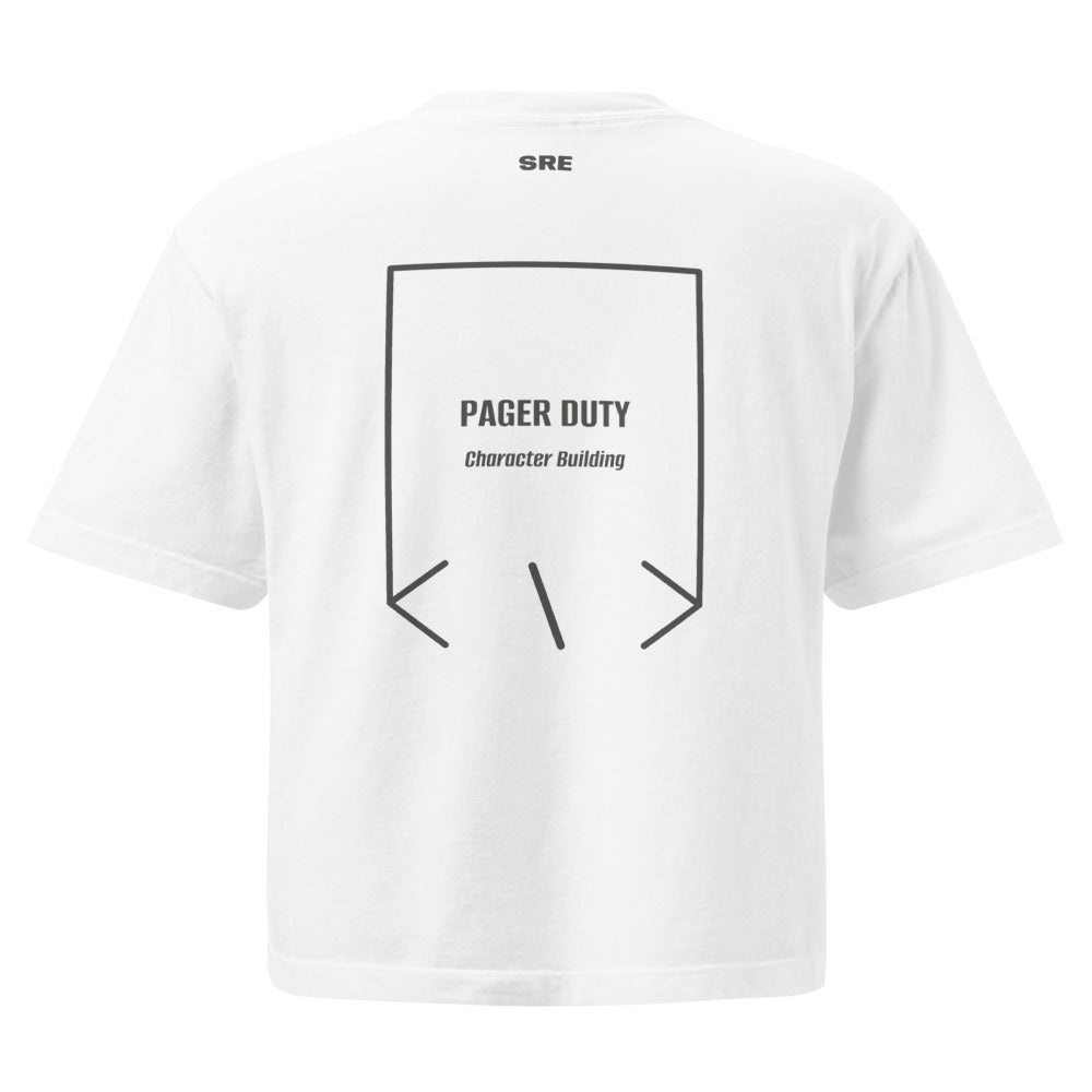 Pager Duty — White Pepper back mockup