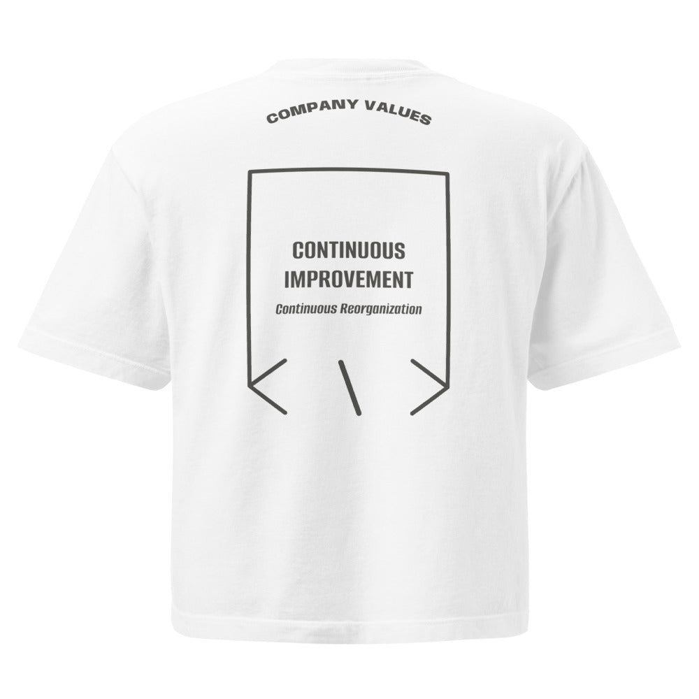 Continuous Improvement — White Pepper back mockup