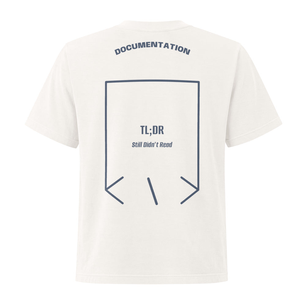 TL;DR — Vintage White Washed Navy back mockup