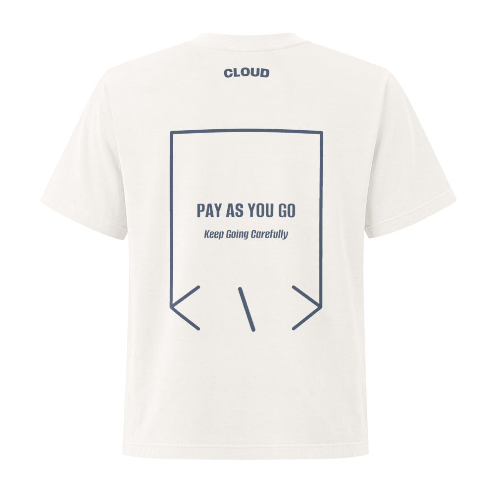 Pay As You Go — Vintage White Washed Navy back mockup