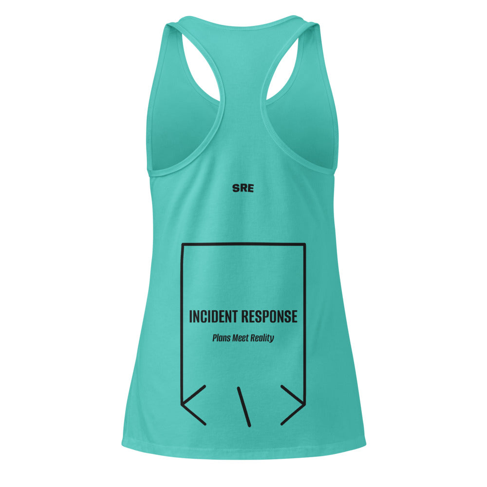 Incident Response — Tahiti Blue Black back mockup