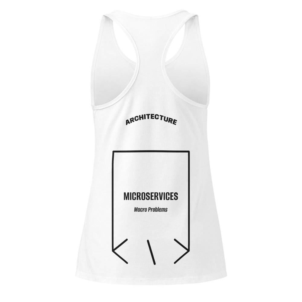 Microservices — White Black back mockup