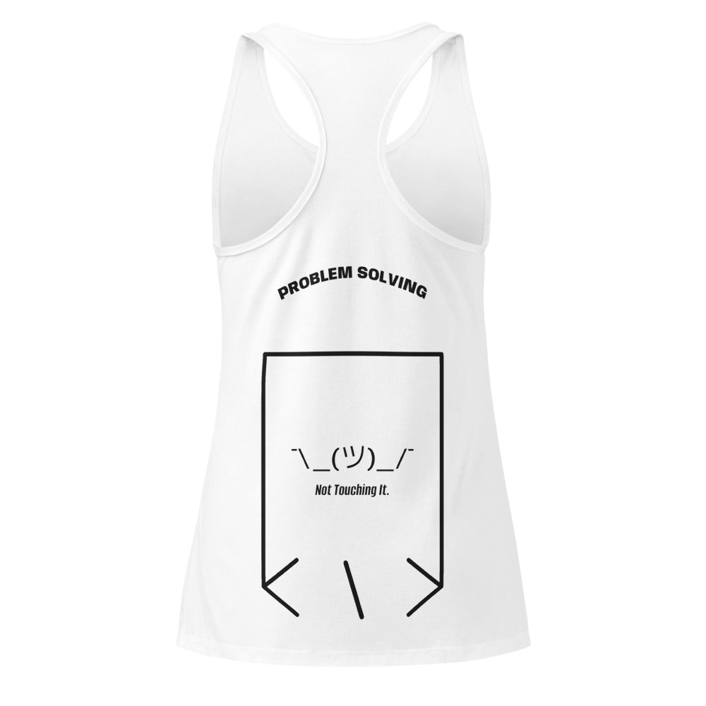 ¯\_(ツ)_/¯ — White Black back mockup