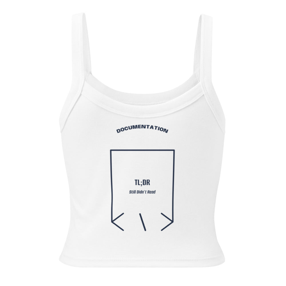 TL;DR — Solid White Blend Solid Navy Blend back mockup
