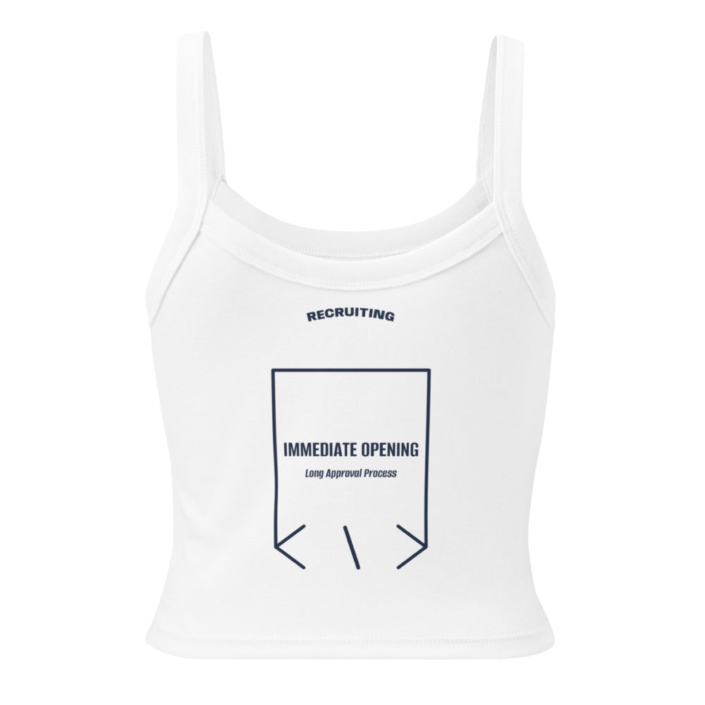 Immediate Opening — Solid White Blend Solid Navy Blend back mockup