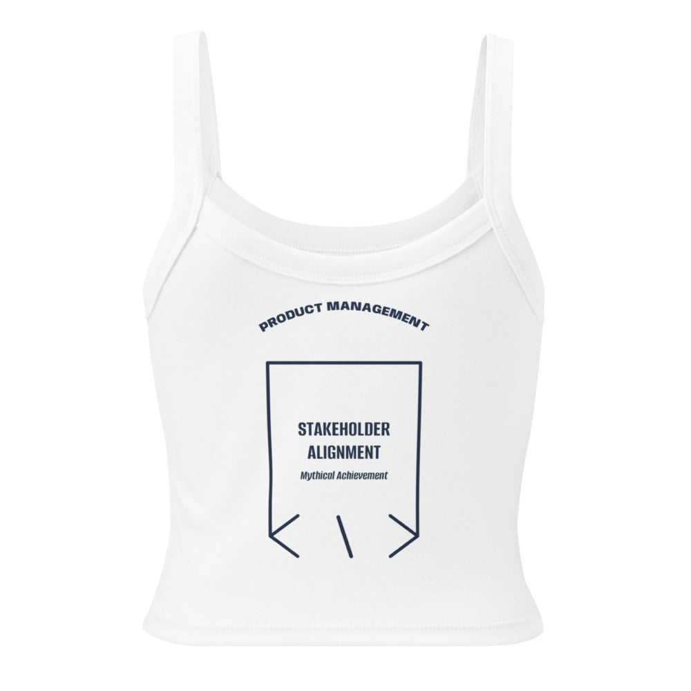 Stakeholder Alignment — Solid White Blend Solid Navy Blend back mockup