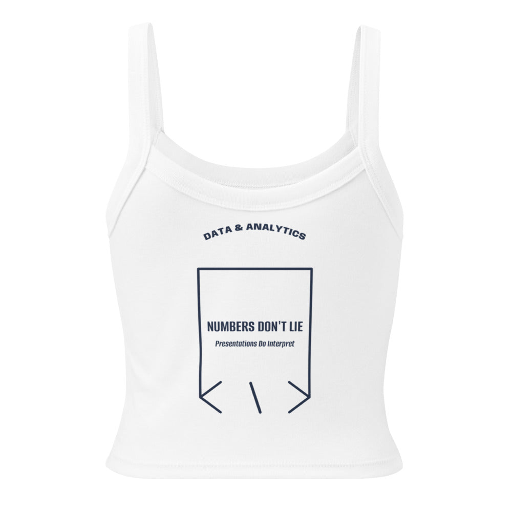 Numbers Don't Lie — Solid White Blend Solid Navy Blend back mockup