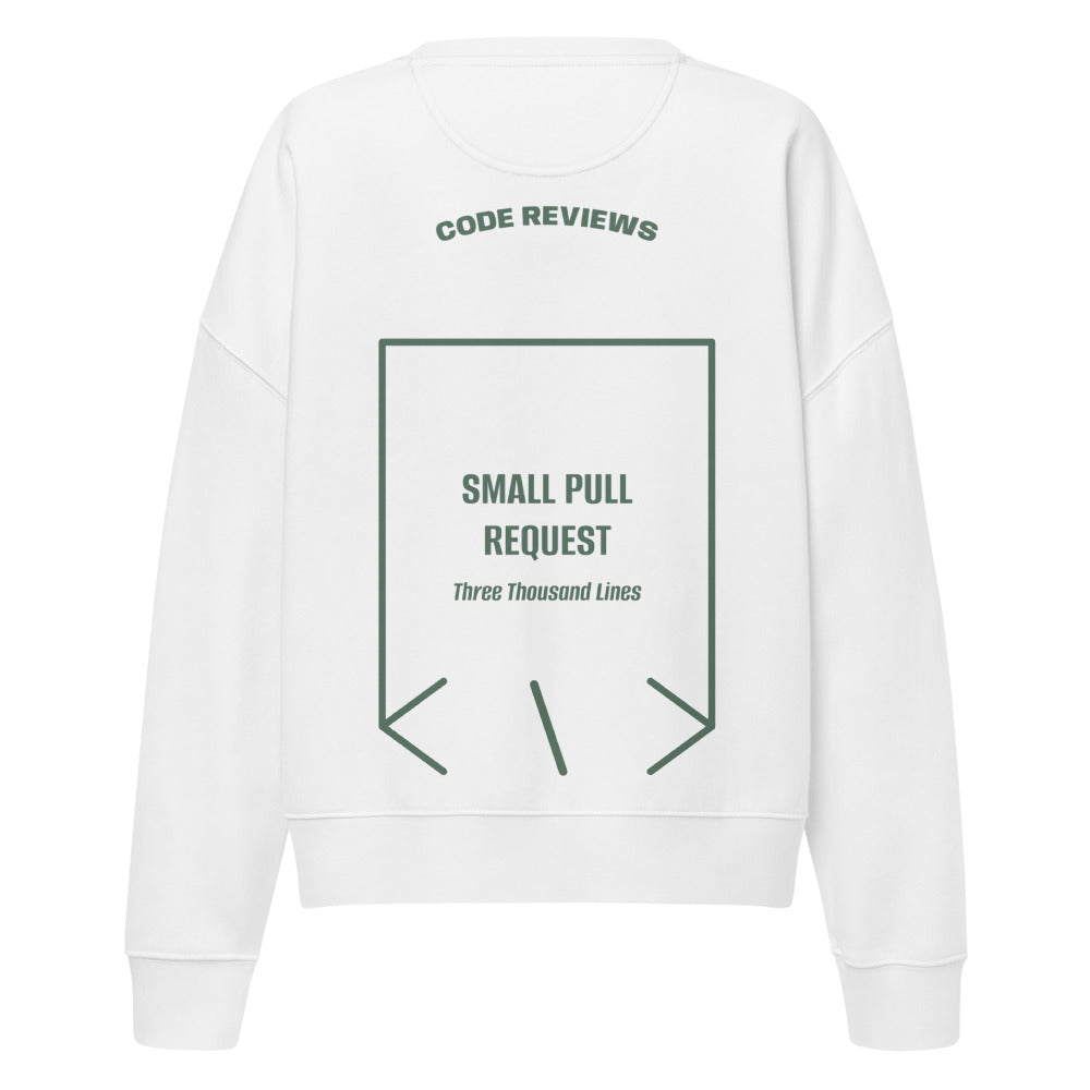 Small Pull Request — White Green Bay back mockup