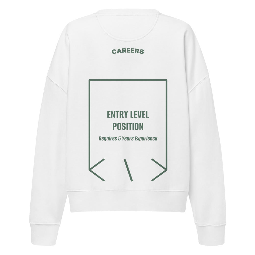 Entry Level Position — White Green Bay back mockup