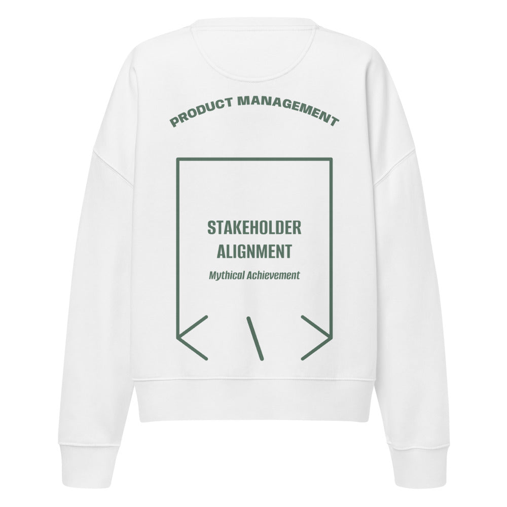 Stakeholder Alignment — White Green Bay back mockup