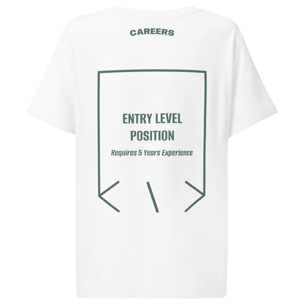Entry Level Position — White Green Bay back mockup