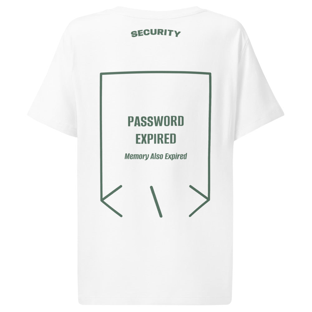 Password Expired — White Green Bay back mockup