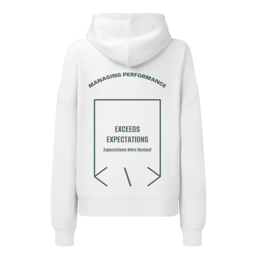 Exceeds Expectations — White Green Bay back mockup