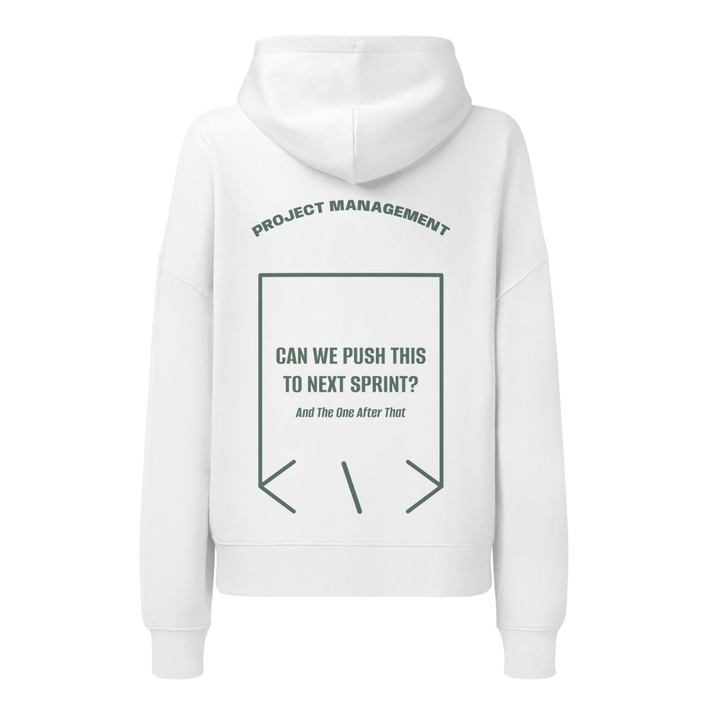 Can We Push This To Next Sprint? — White Green Bay back mockup