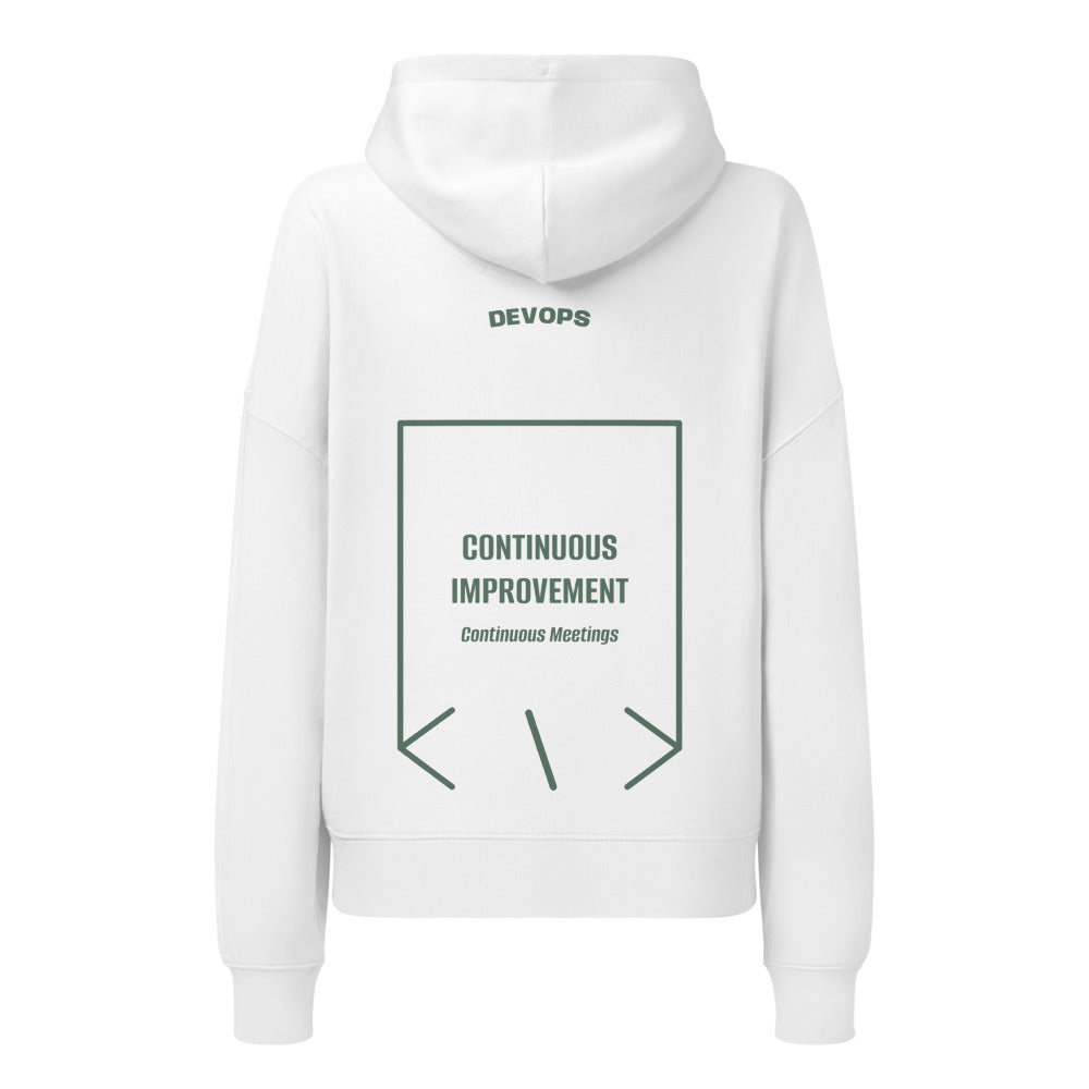 Continuous Improvement — White Green Bay back mockup