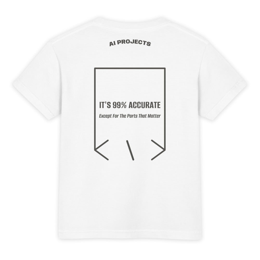 It's 99% Accurate — White Pepper back mockup