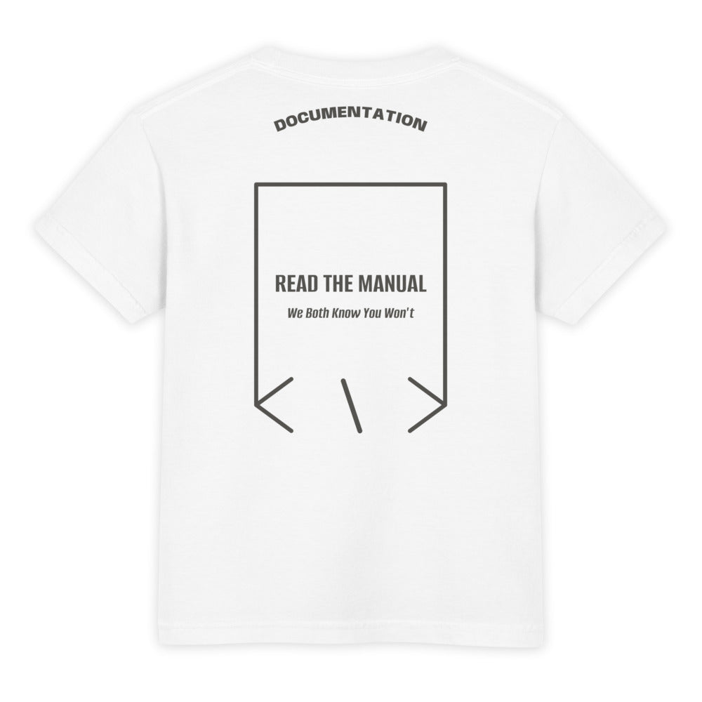 Read The Manual — White Pepper back mockup